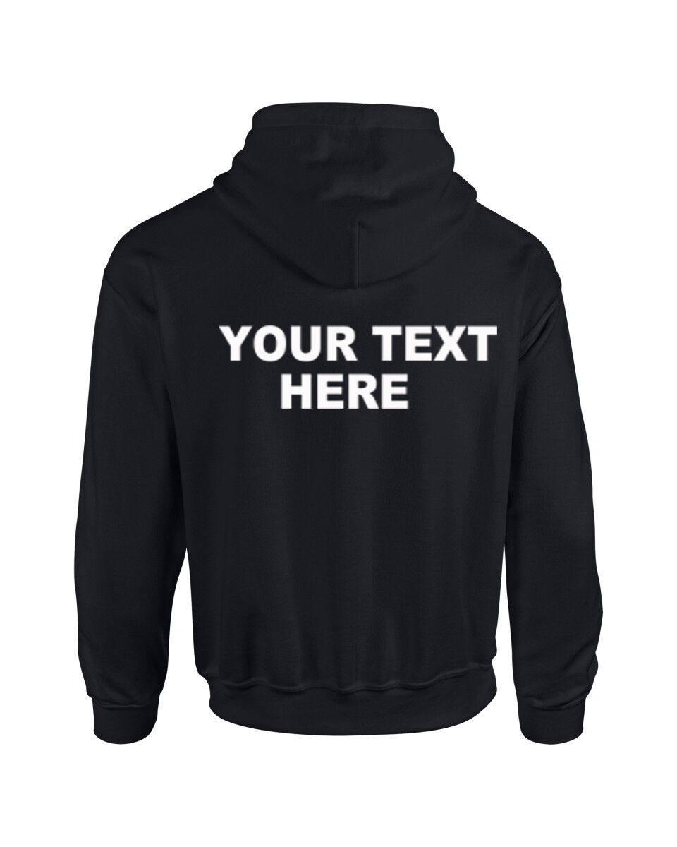 Custom Printed Personalised Hoodies, Hoodie, Work Wear Unisex Hoody ...